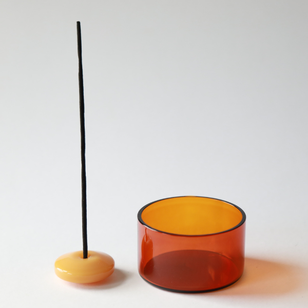 Glass Incense Holder