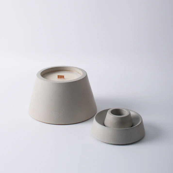 Ritual Set 2 - Flume Lighter (Dune) + Arenal Candle (Grey)