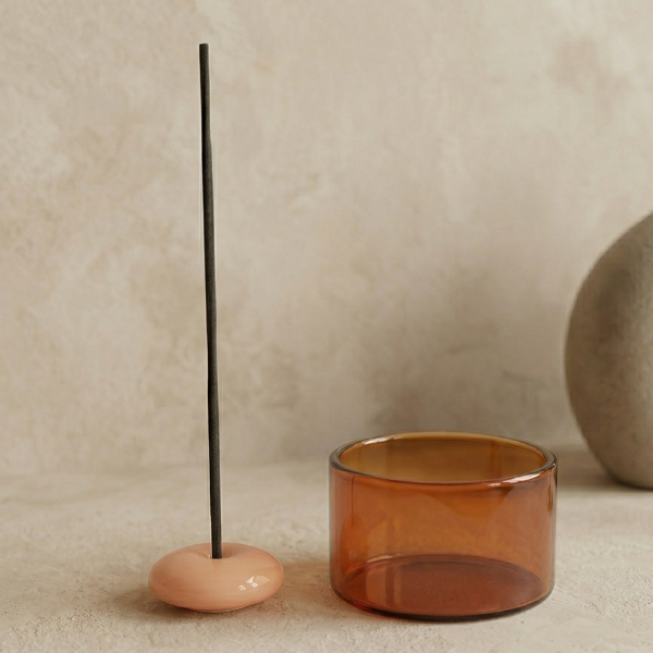 Glass Incense Holder