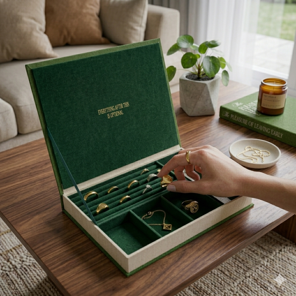 Jewelry Book Box